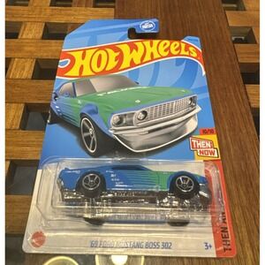 2023‎ Hot Wheels  244/250 '69 Ford Mustang Boss 302 Falken - Then And Now A62